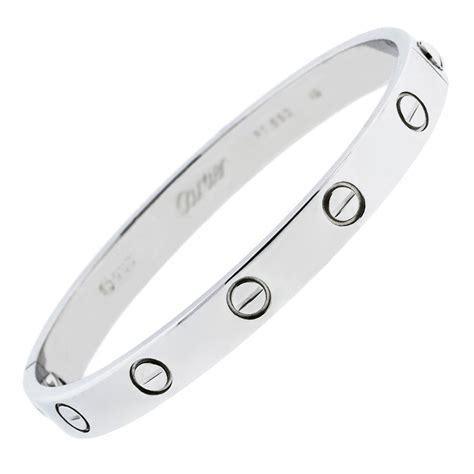 sell my platinum cartier love bracelet|genuine cartier love bracelet.